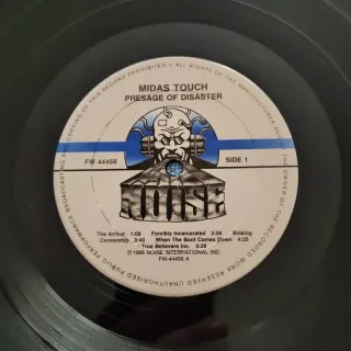 Midas Touch - Presage of Disaster LP