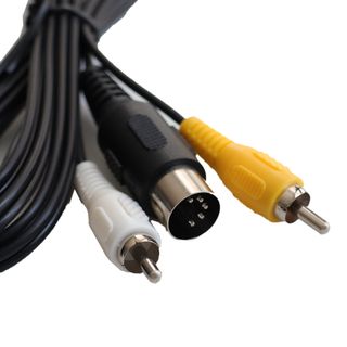 Cable AV RCA S Video Sega Genesis 1 Mega Drive 1