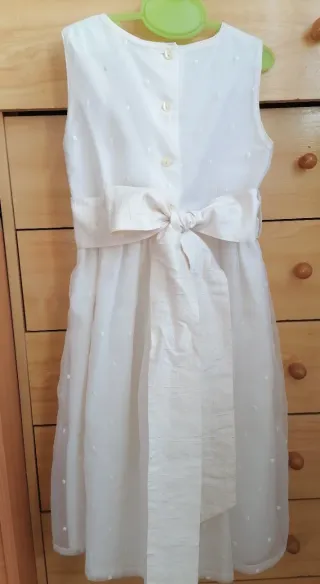 Vestido de fiesta/boda organdí de niña