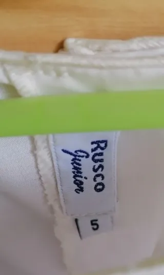 Vestido de fiesta/boda organdí de niña