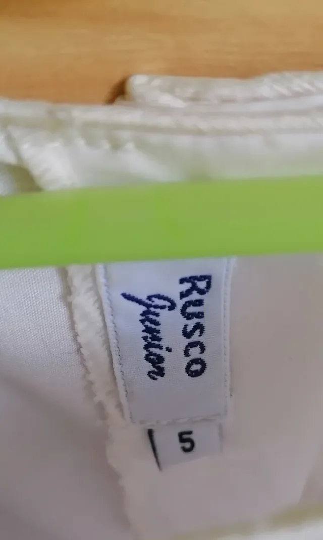 Vestido de fiesta/boda organdí de niña