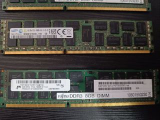 4x Tarjetas Memoria RAM Fujitsu DDR3 8GB