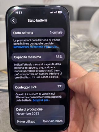 iPhone 15 128GB Nero