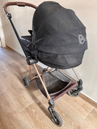 Cochecito bebe Cybex completo cuco+silla+paraguas