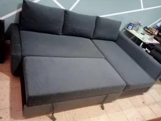 Sofá Cama Gris Ikea