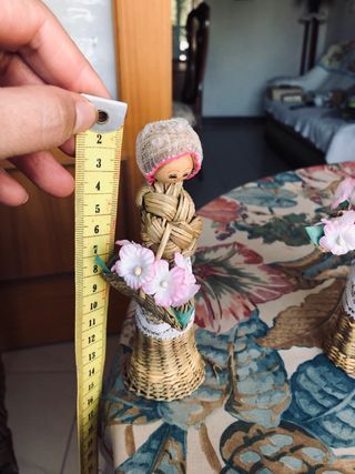 Conjunto 5 Muñecas Artesanales