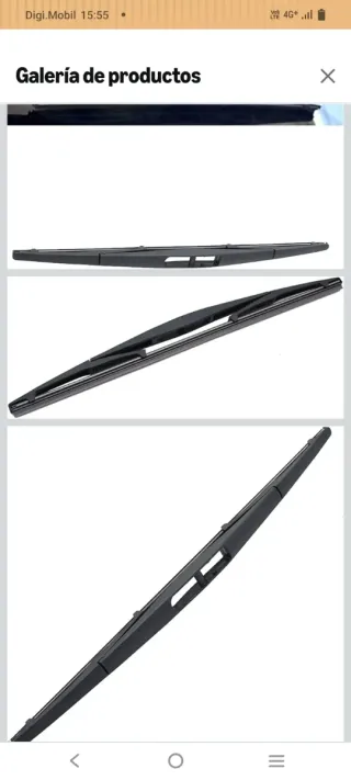 Limpiaparabrisas trasero