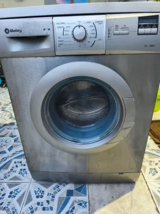 Lavadora Balay Gris