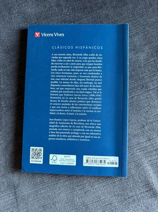 La Casa De Bernarda Alba (Clasicos Hispanicos /...