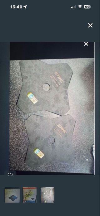 Lote 5 discos Stihl para desbrozadora