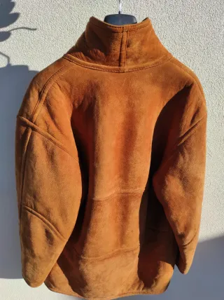 Montone uomo Shearling Cuoio, L