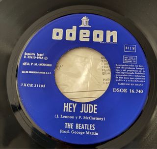 Vinilo Single The Beatles Hey Jude / Revolution