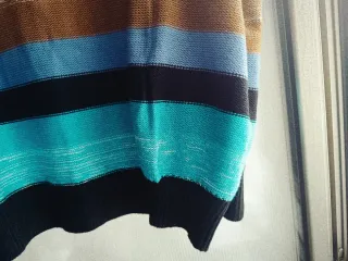 Jersey rayas colores talla grande