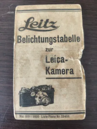 Fodero in pelle per fotocamera Leica