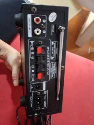 AK45 Amplificador de Potencia Hi-Fi