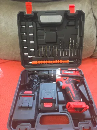 Taladro Inalámbrico SUBY 2 Baterías 21V