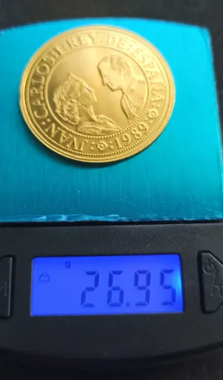 Moneda de Oro 80000 PTAS Centenario