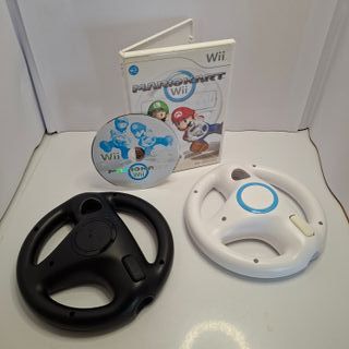 Mario Kart Wii + 2 Volanti Originali - Nintendo Wi