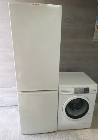 Lote Frigorífico Bosch y Lavadora 8kg