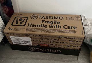 Cafetera Bosch Tassimo + 5 paquetes café con leche