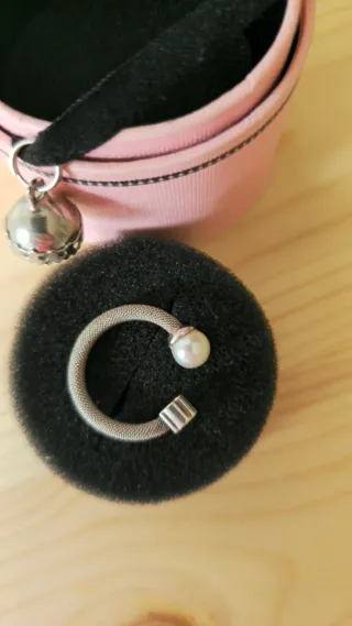 Anillos TOUS Oso y Perla cultivada colección Mesh