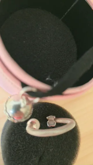 Anillos TOUS Oso y Perla cultivada colección Mesh