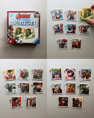 ‼️ Juegos Memory Mario Bros Disney Marvel Spiderma