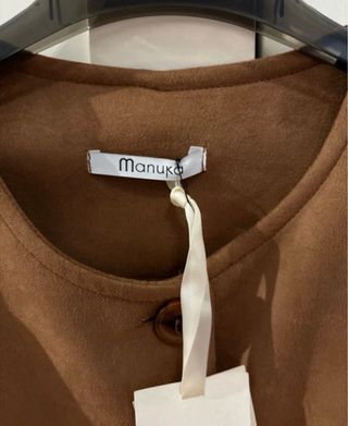Cappotto Manuka marrone taglia L