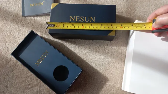 Caja de reloj NESUN azul