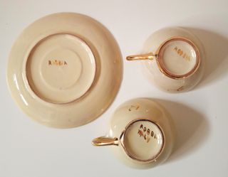 Set Tazzine Caffè Robbia Anni 40