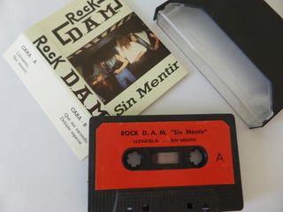 Cinta Cassette- Rock D.A.M. Sin Mentir (Demo 1990)