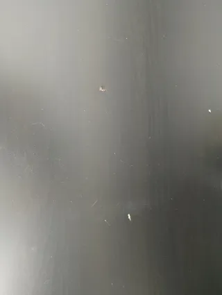 Escritorio Ikea Negro con Estantería