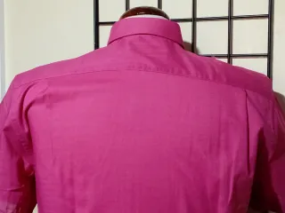 Camisa Fucsia Manga Corta CARLOS CORDOBA