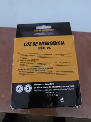 Luz de Emergencia Señal V16