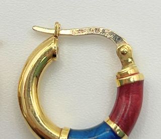 Pendientes Oro 18k 2.28 gr