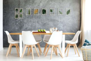 Sedia Nordica Imbottita Polipropilene Legno Bianca