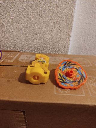 Juguete de un trompo original y único