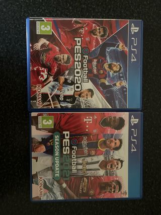 PES 2020 y PES 2021 PS4