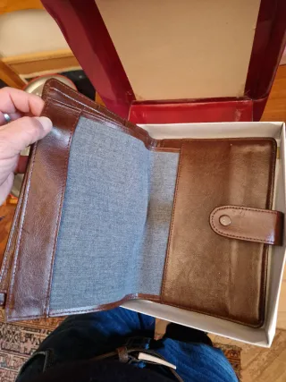 Copri agenda in pelle nuovo