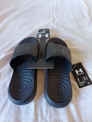 Chanclas Under Armour Negras Talla 40