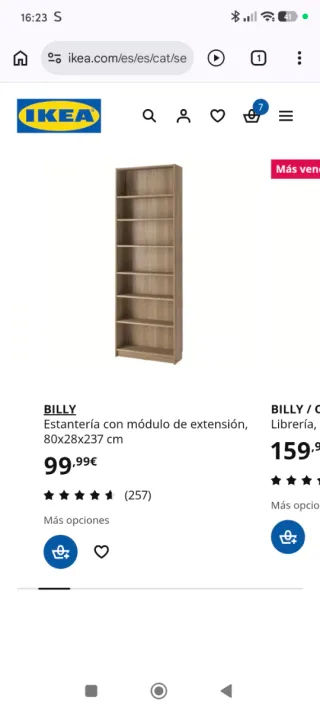 Estanterías billy Ikea