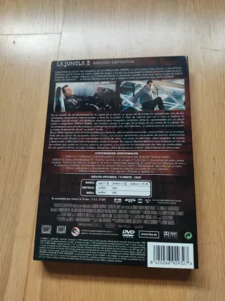 "Jungla de Cristal 2" DVD Ed. Especial 2 Discos