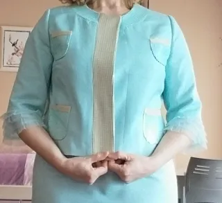 Traje de señora N/B