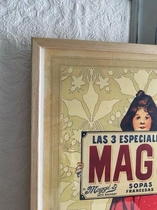 Cuadro Publicidad Maggi 32x42