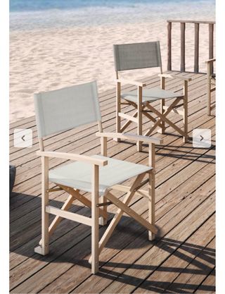 6 Sillas Director Naterial Solis Acacia