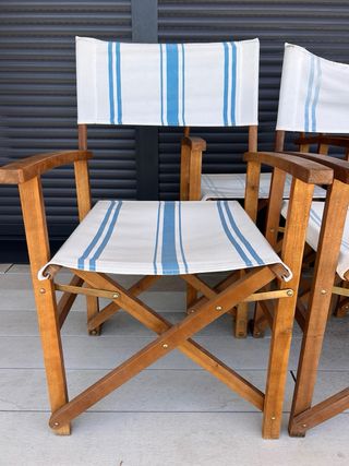 6 Sillas Director Naterial Solis Acacia