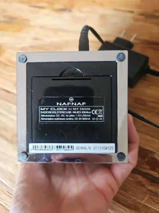 Radio Despertador Naf Naf Negro