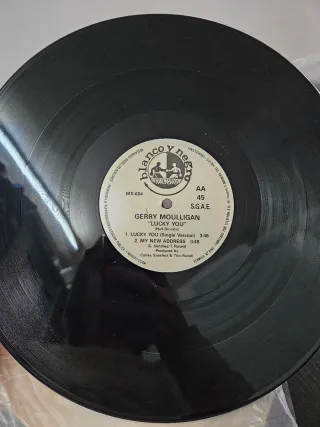 Vinilo Gerry Mulligan - Lucky You