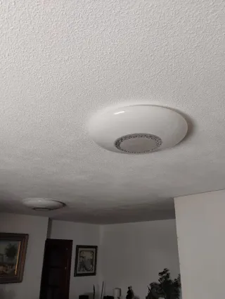 2 Lámparas LED Techo