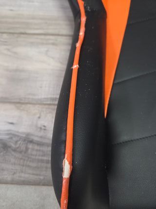 Silla Gaming Talius Gecko V2 Negra y Naranja